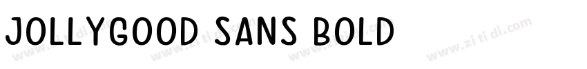 JollyGood Sans Bold字体转换